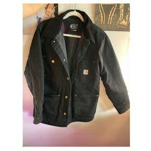 Carhart Loose Fit Firm Duck Cotton Blanket Lined Chore Coat